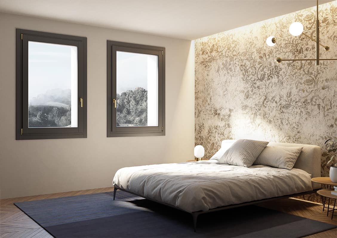 Finnova | Finestra in legno-alluminio e 