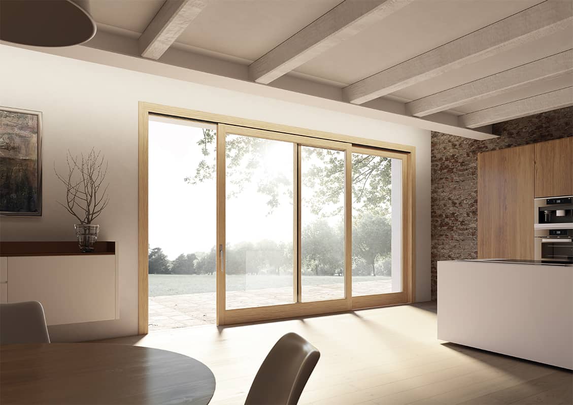 Finnova | Finestra in legno-alluminio 