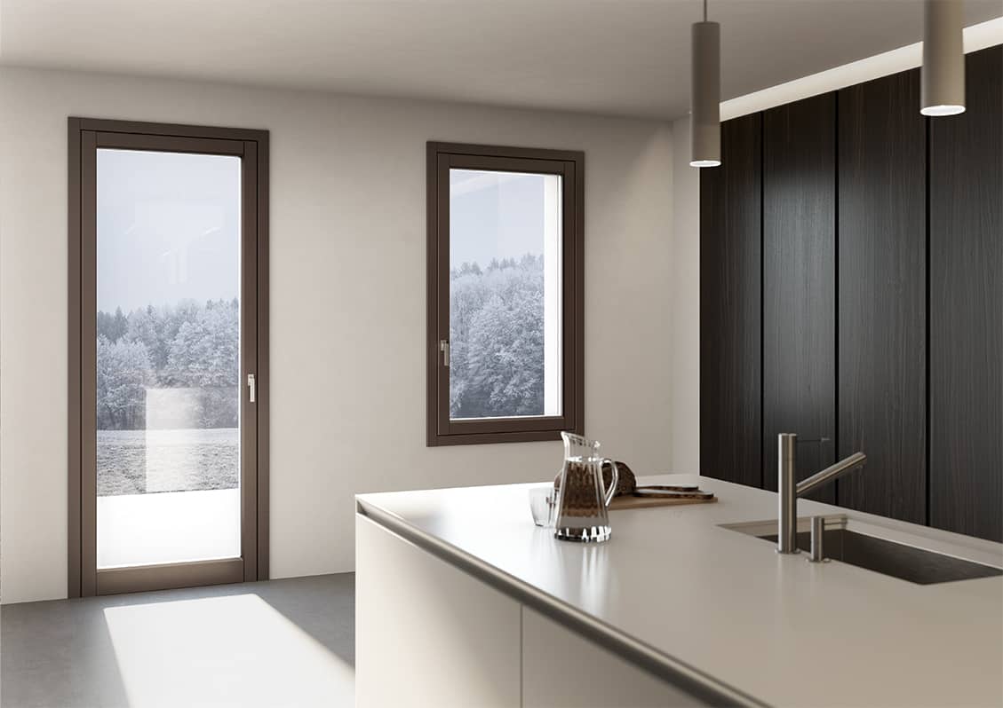 Finnova | Finestra in legno-alluminio 