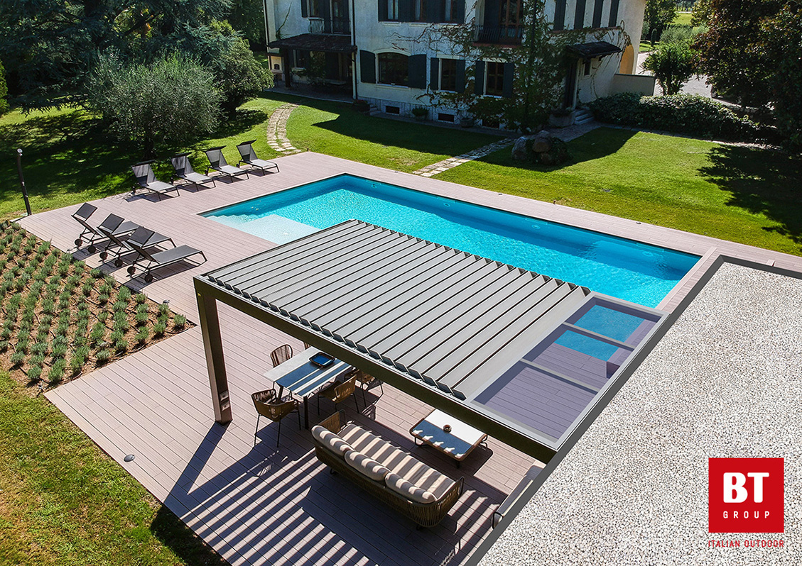 BT Group | Pergola bioclimatica 