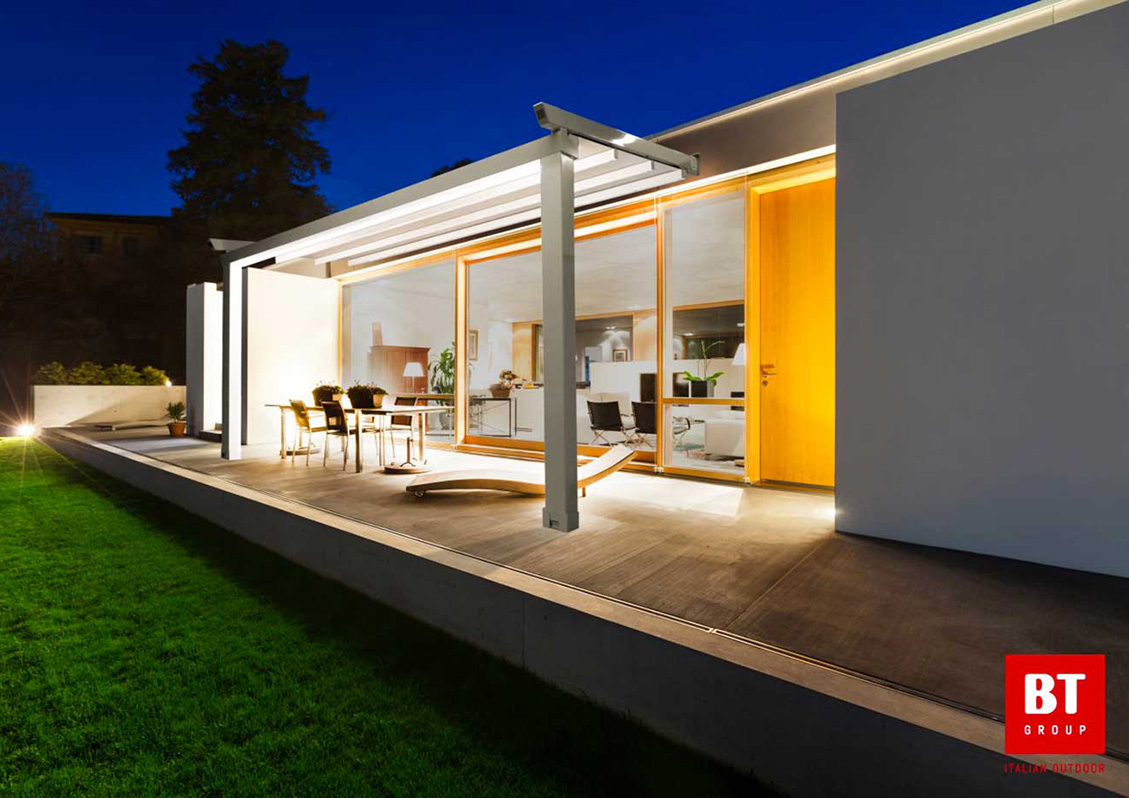 BT Group | Pergola piana anteriore 
