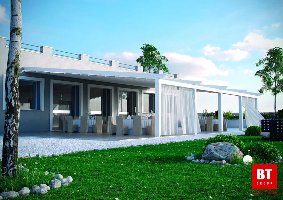 BT Group | Pergola piana anteriore 
