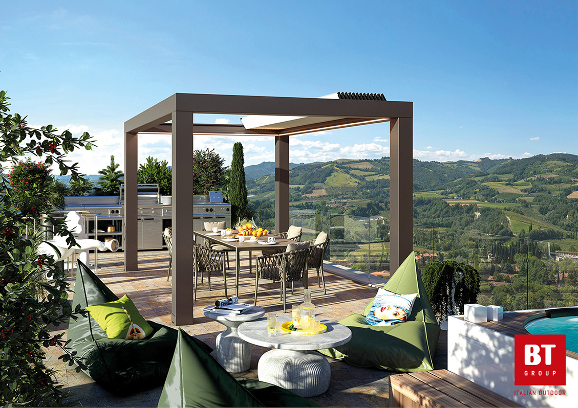 BT Group | Pergola bioclimatica 