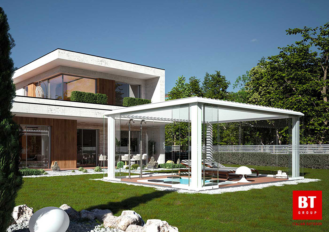 BT Group | Pergola bioclimatica 