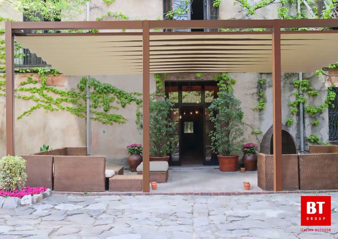 BT Group | Pergola piana autoportante 
