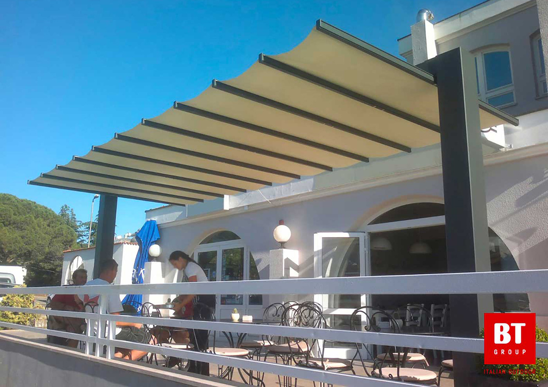 BT Group | Pergola piana autoportante 