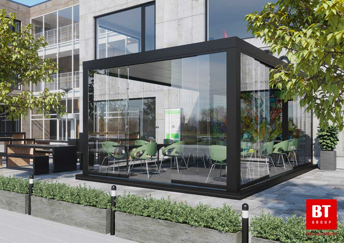 BT Group | Pergola piana autoportante 