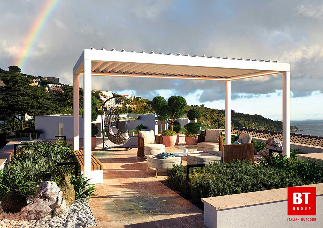 BT Group | Pergola bioclimatica 