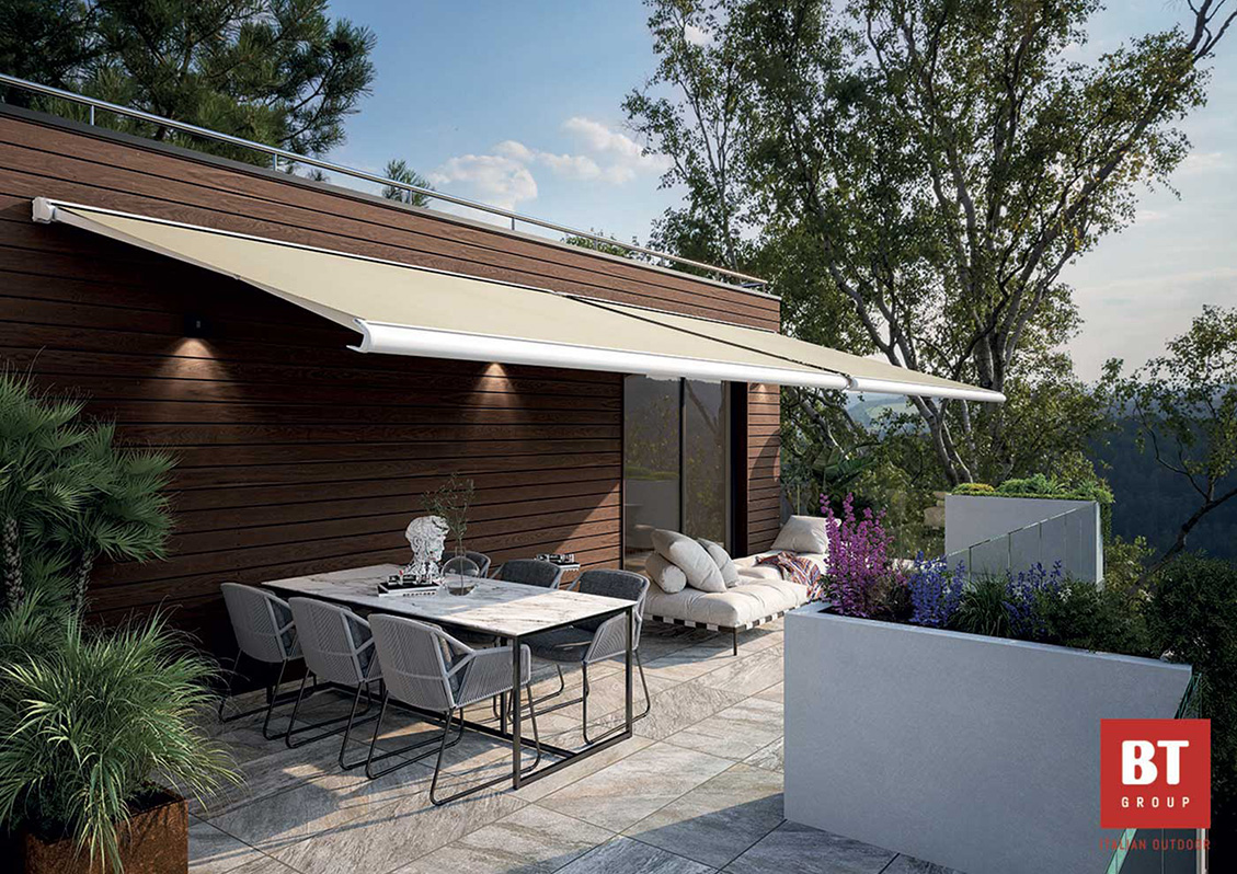 BT Group | Tenda da sole a bracci 