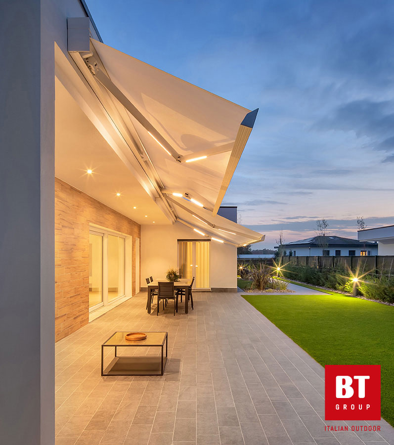 BT Group | Tenda da sole a bracci 