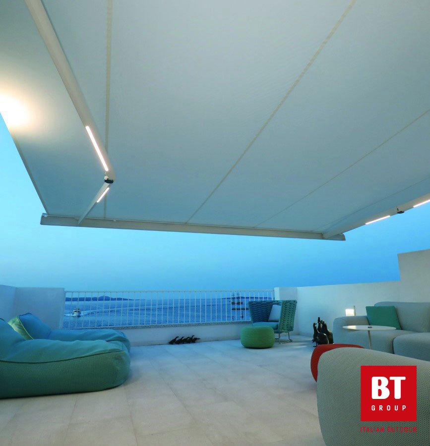 BT Group | Tenda da sole a bracci 