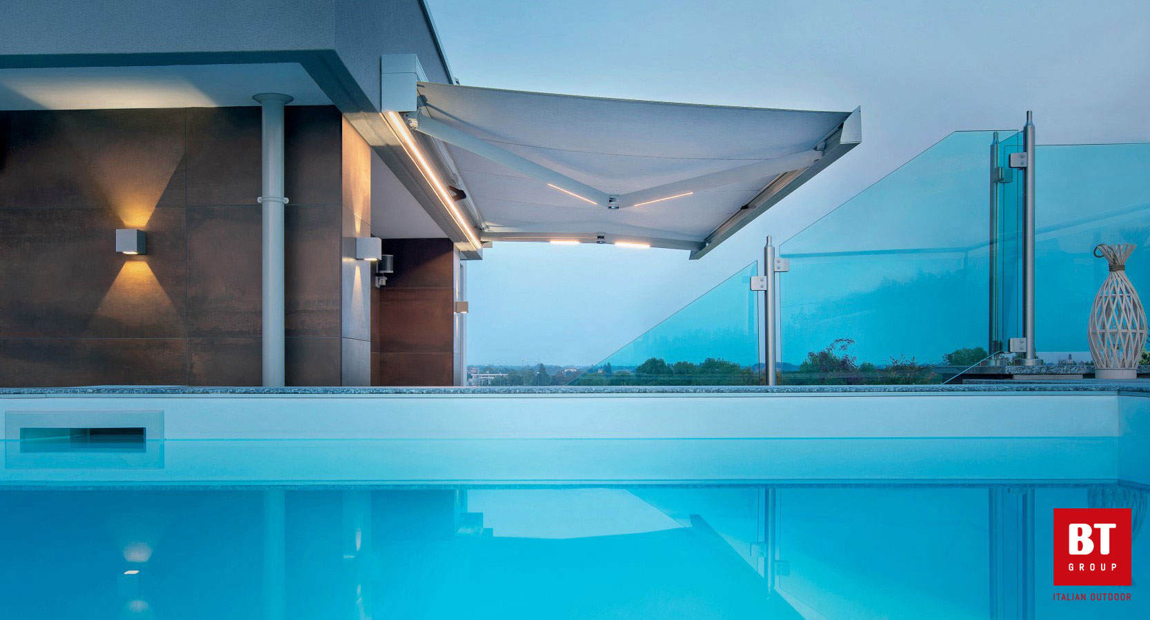 BT Group | Tenda da sole a bracci 
