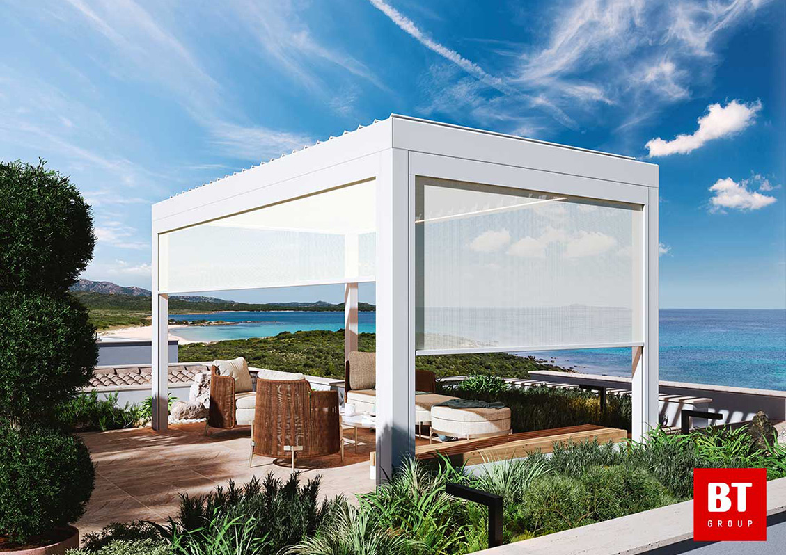 BT Group | Tenda da sole a caduta Z130 Zip Flat